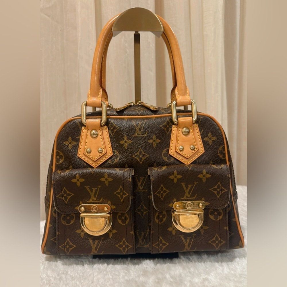 💯% Authentic Louis Vuitton ManhattanPM Monogram Handbag✨ - Picture 3 of 17